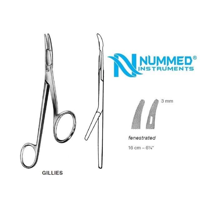 Gillies Needle Holder,16 cm